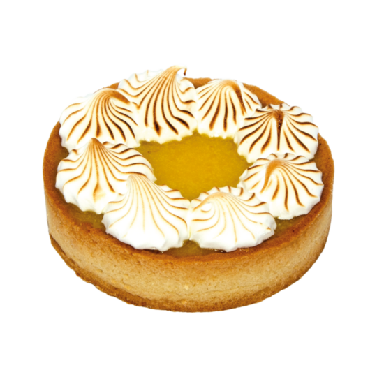 Tart with orange